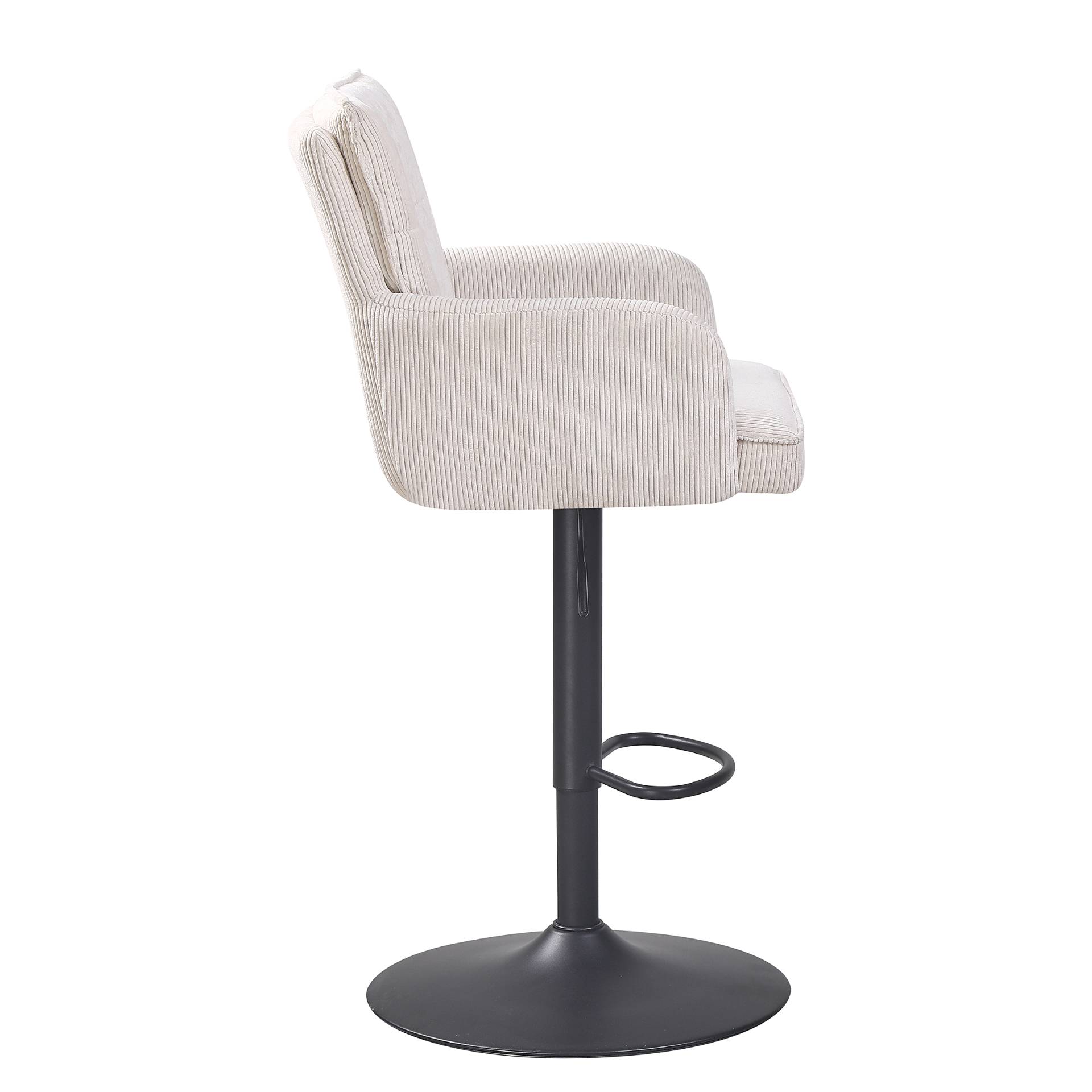 home24 Barstuhl Moroya 2er-Set 56 x 100 x 57cm Cremeweiß home24 Barstuhl Moroya 2er-Set 56 x 100 x 57cm Cremeweiß von home24