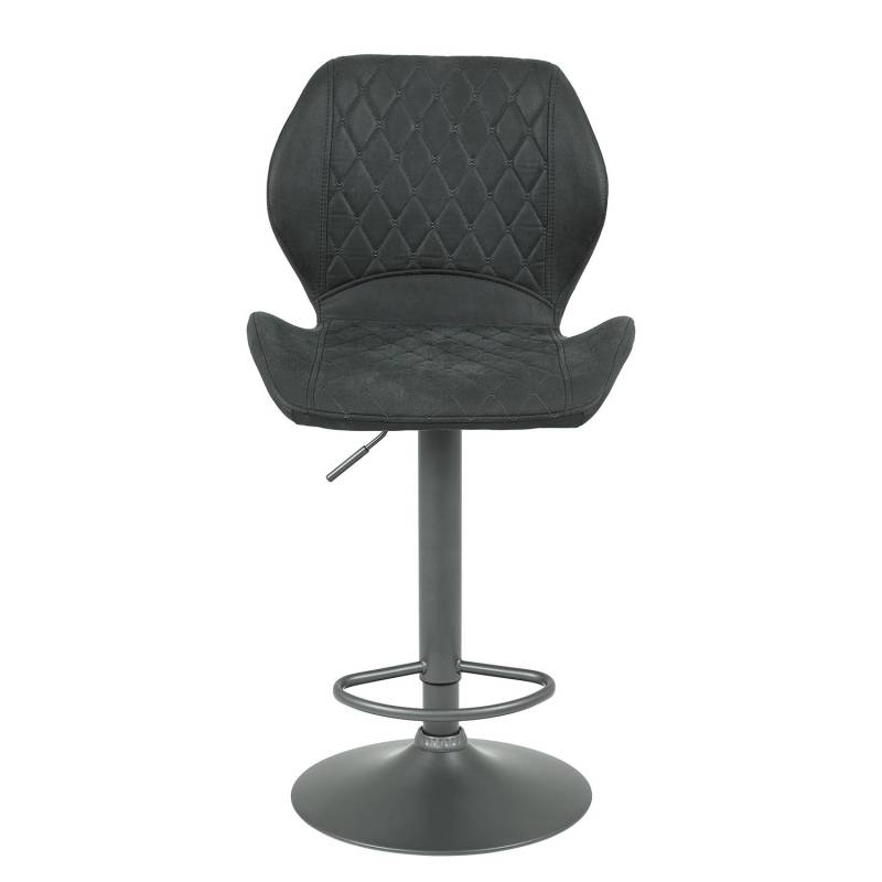 home24 Barstuhl Ripley 2er-Set 42 x 96 x 51cm Anthrazit home24 Barstuhl Ripley 2er-Set 42 x 96 x 51cm Anthrazit von home24