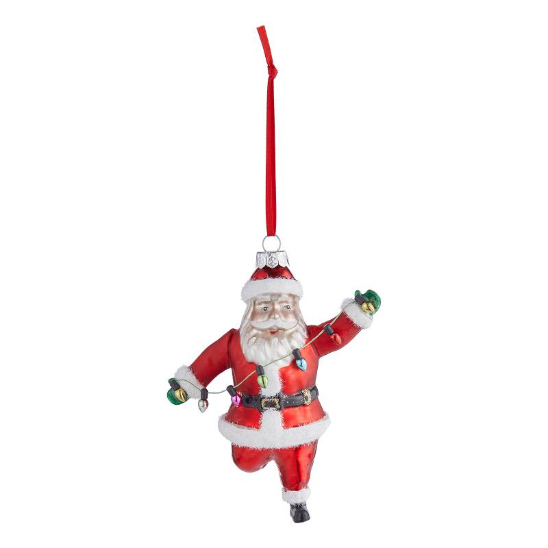 home24 Baumanhänger Santa Lichterkette 6 x 13 x 10cm Rot/Rot home24 Baumanhänger Santa Lichterkette 6 x 13 x 10cm Rot/Rot von home24