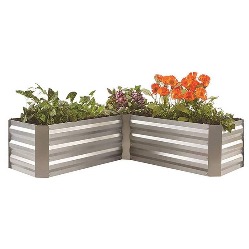 home24 Beetumrandung Magnolia 45 x 30 x 120cm von home24