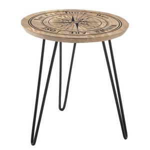 home24 Beistelltisch Cacoto Ø 46cm Schwarz/Holz/Braun home24 Beistelltisch Cacoto Ø 46cm Schwarz/Holz/Braun von home24