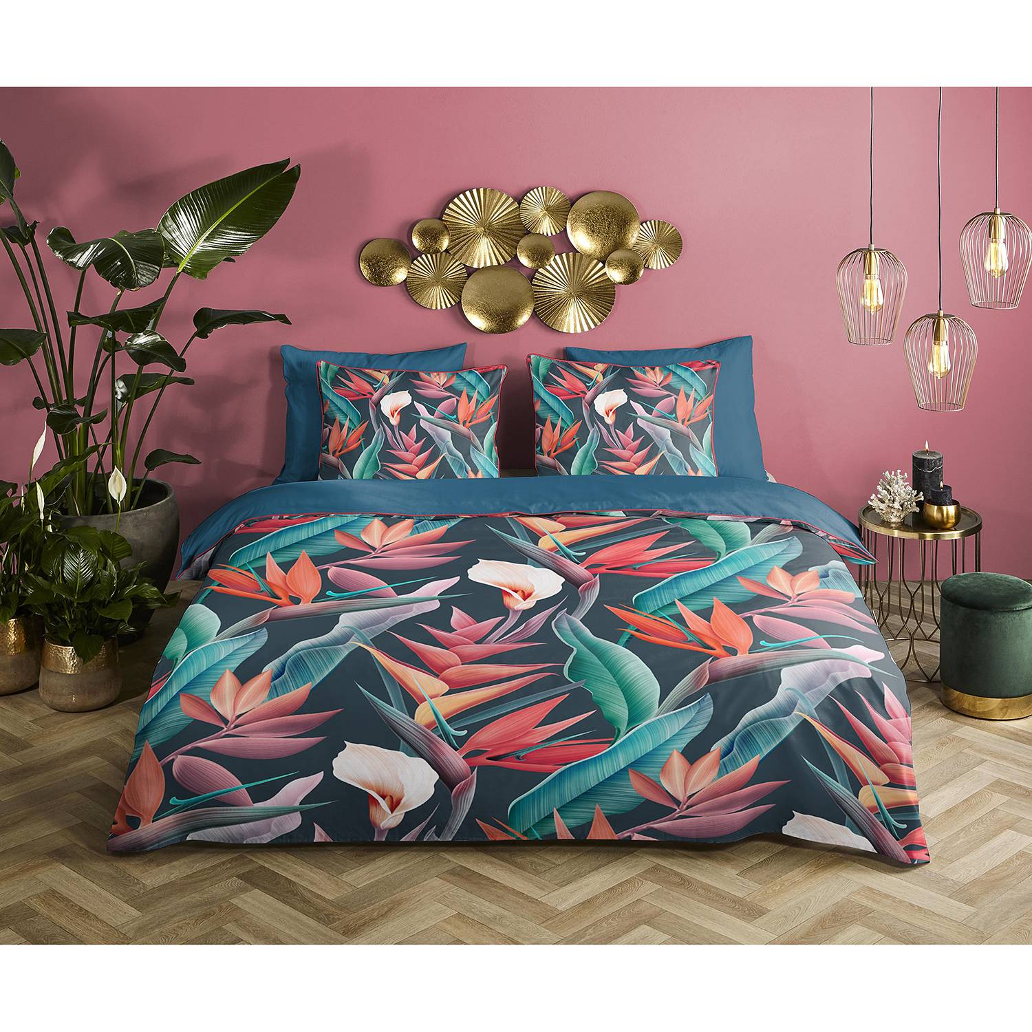 home24 Bettwäsche Chloe 200 x 200 cm + 2 Kissen 80 x 80 cm Multicolor home24 Bettwäsche Chloe 200 x 200 cm + 2 Kissen 80 x 80 cm Multicolor von home24