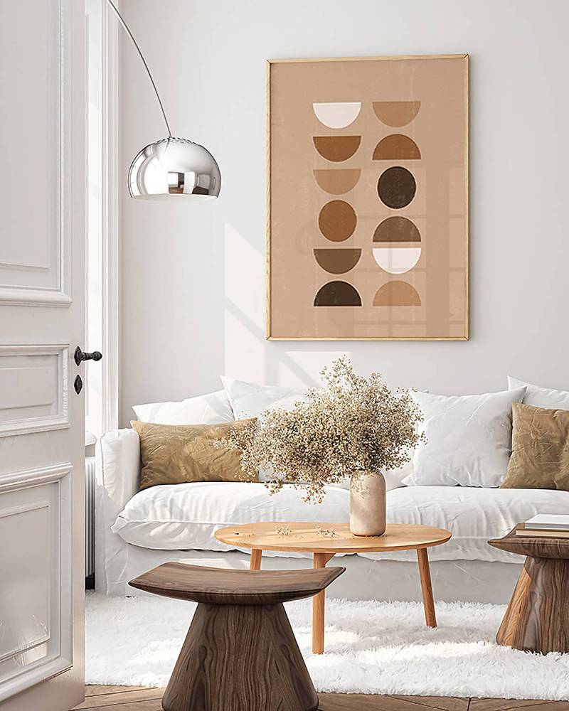 home24 Bild Abstract Geometric 63 x 83 x 2cm von home24
