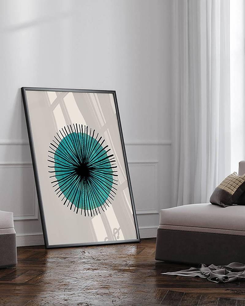 home24 Bild Abstract Pupil 73 x 93 x 2cm von home24