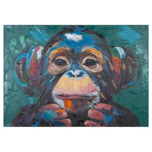 home24 Bild Ape Leinen Durchsichtig 100 x 70 x 4cm von home24