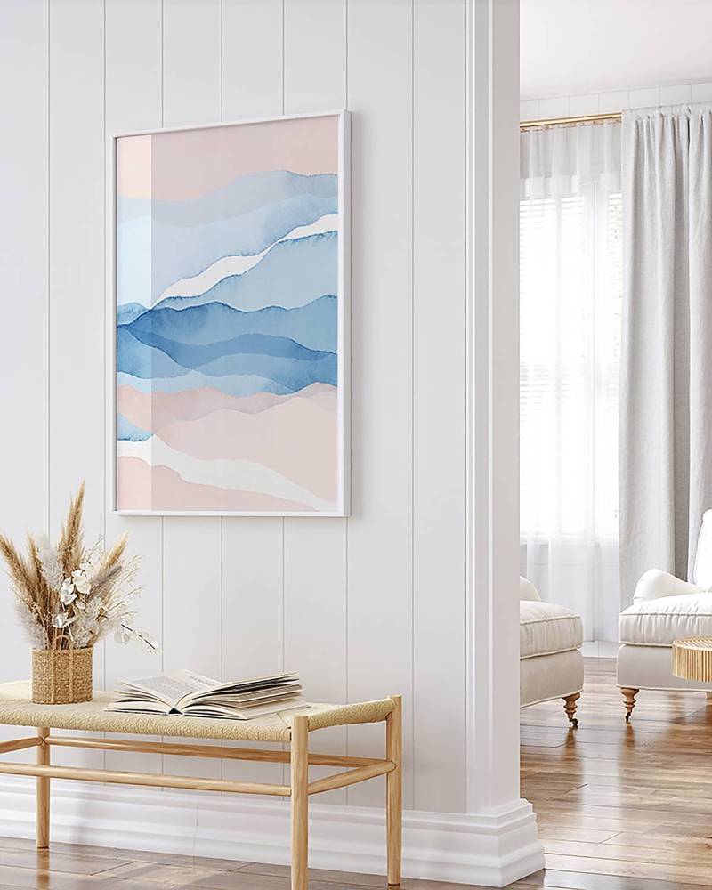 home24 Bild Light Colors Abstract 73 x 93 x 2cm von home24