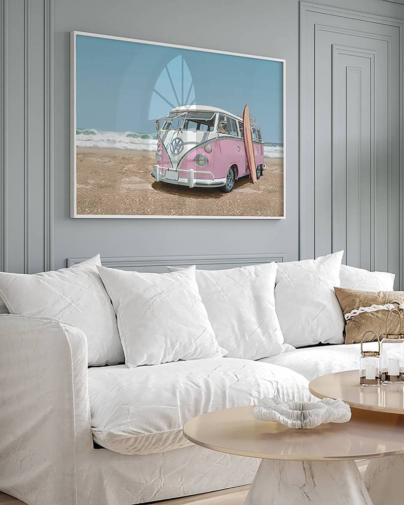 home24 Bild Surf and Drivew 73 x 93 x 2cm von home24