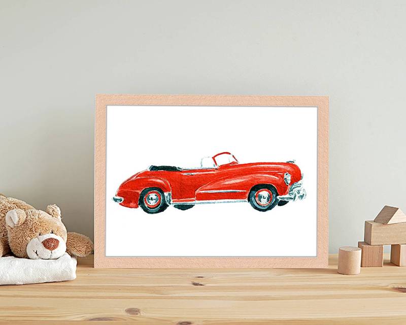 home24 Bild Watercolor Convertible 33 x 43cm Multicolor von home24