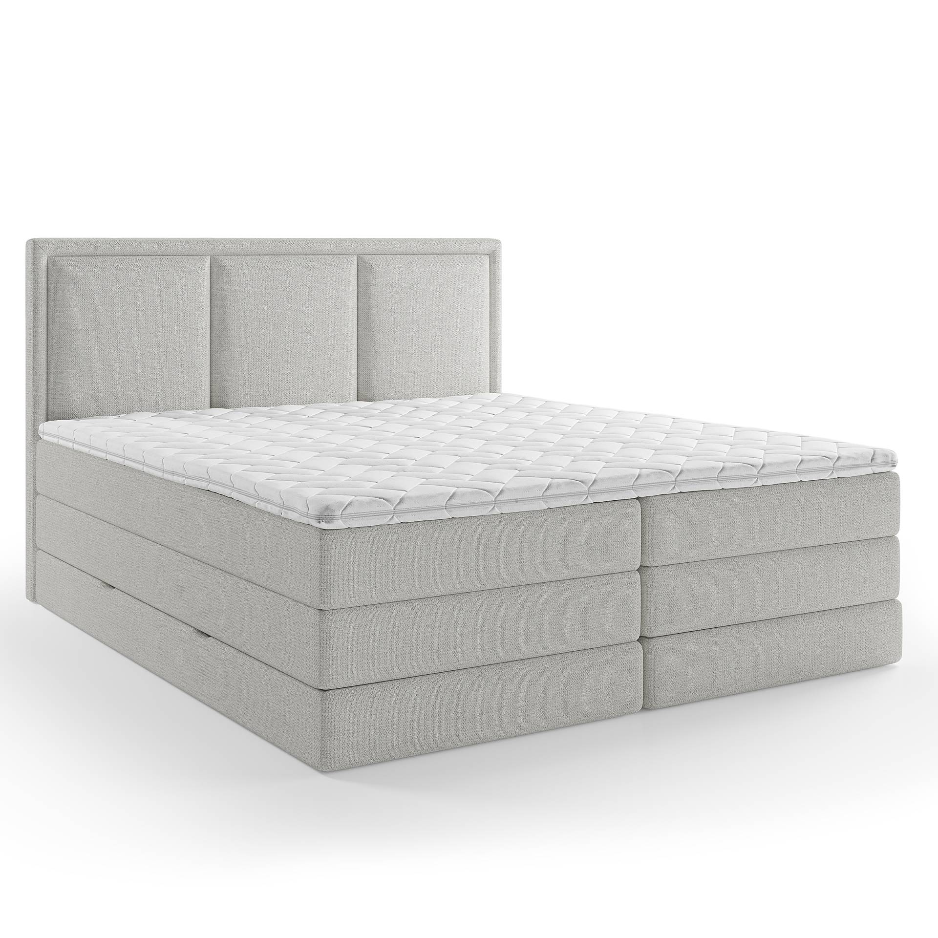 home24 Boxspringbett Coolyu 140 x 200cm Webstoff Aranja Beige Wendbar H2/H3 Viscoschaum home24 Boxspringbett Coolyu 140 x 200cm Webstoff Aranja Beige Wendbar H2/H3 Viscoschaum von home24