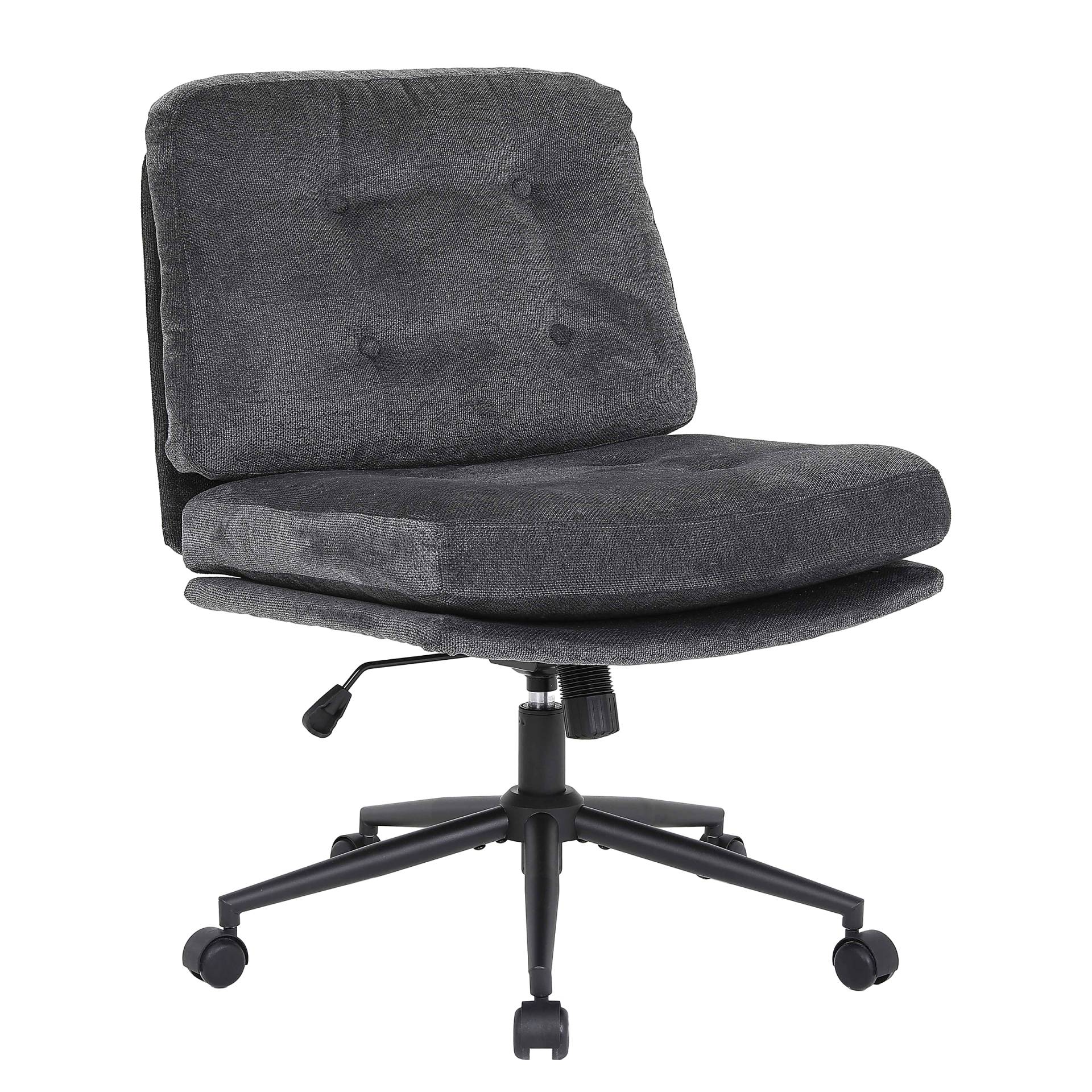 home24 Bürodrehstuhl Adonso 57 x 27 x 65cm Grau/Grau home24 Bürodrehstuhl Adonso 57 x 27 x 65cm Grau/Grau von home24