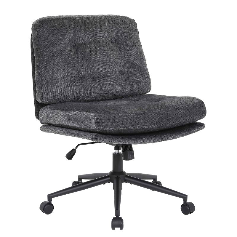 home24 Bürodrehstuhl Adonso 57 x 27 x 65cm Grau/Grau home24 Bürodrehstuhl Adonso 57 x 27 x 65cm Grau/Grau von home24