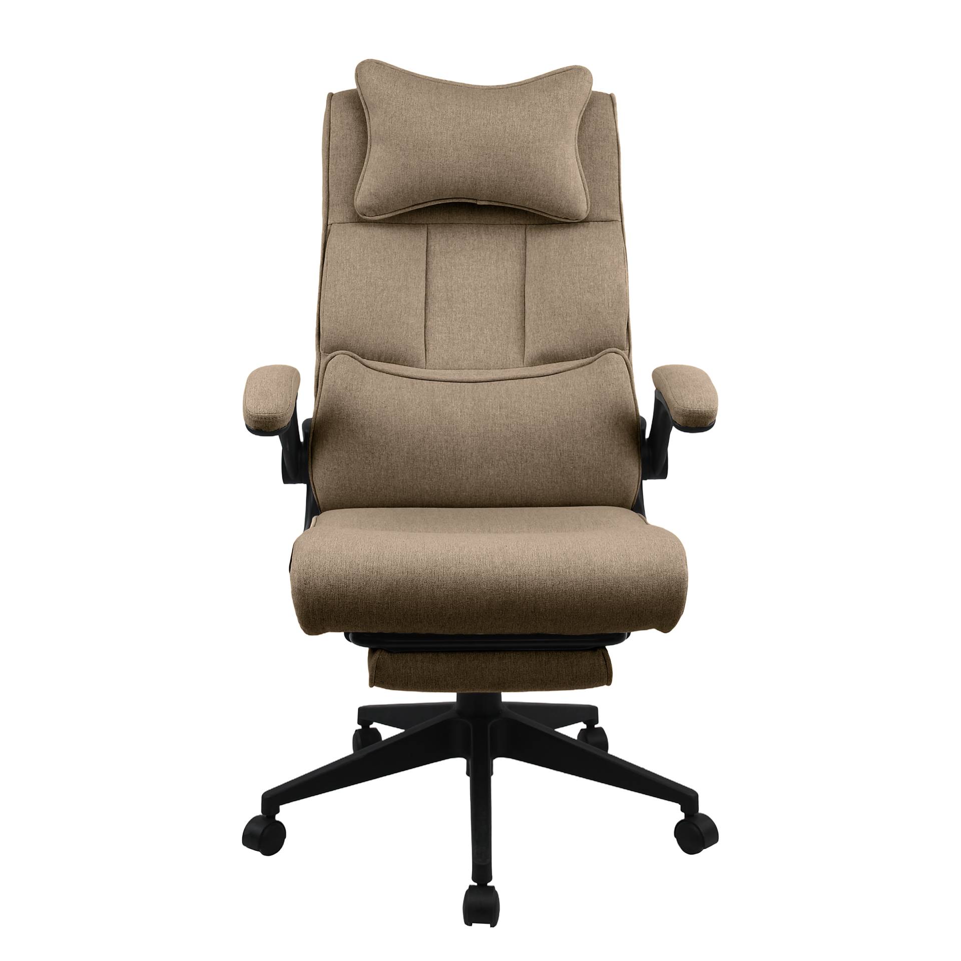 home24 Bürodrehstuhl LALOVA mit Fußablage 68 x 116 x 71cm Braun/Braun home24 Bürodrehstuhl LALOVA mit Fußablage 68 x 116 x 71cm Braun/Braun von home24