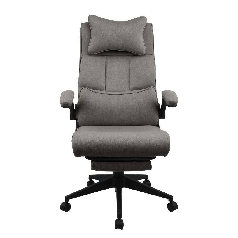 home24 Bürodrehstuhl LALOVA mit Fußablage 68 x 116 x 71cm Grau/Anthrazit home24 Bürodrehstuhl LALOVA mit Fußablage 68 x 116 x 71cm Grau/Anthrazit von home24