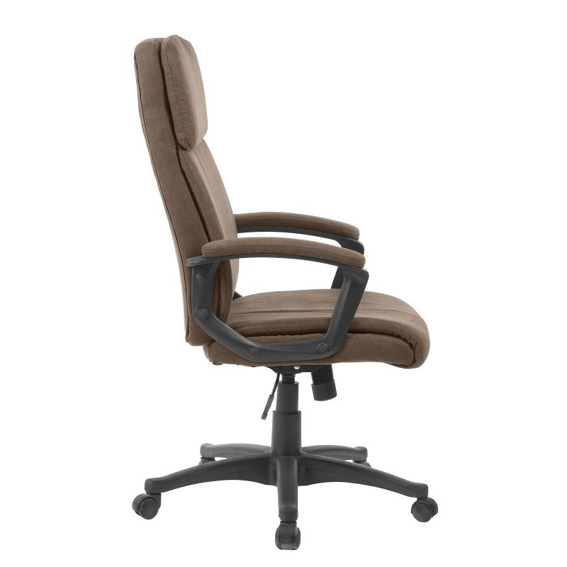 home24 Bürodrehstuhl Telopon 68 x 109 x 57cm Braun von home24