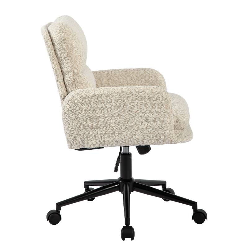 home24 Bürostuhl Musuda 60 x 28 x 60cm Beige von home24