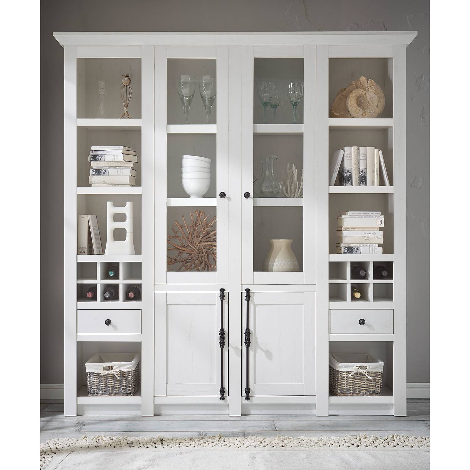 home24 Buffet 194 x 207 x 45cm Weiß home24 Buffet 194 x 207 x 45cm Weiß von home24