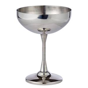 home24 Cocktailglas 14 x 10 x 14cm Silber/Silber home24 Cocktailglas 14 x 10 x 14cm Silber/Silber von home24