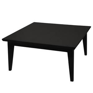 home24 Couchtisch Typ B 90 x 90cm Schwarz/Schwarz von home24