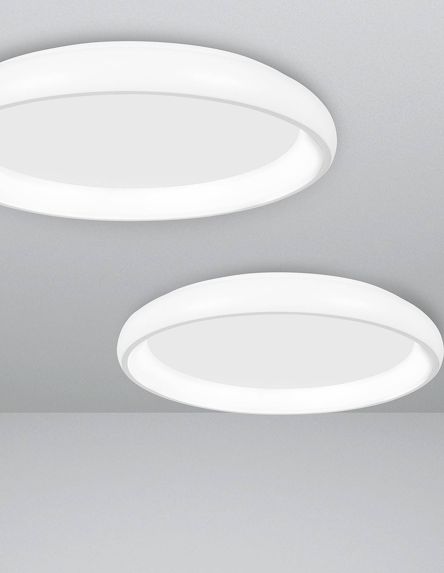 home24 Deckenleuchte Albi Ø 41cm Weiß/Weiß Kabel ABS, Fassung ABS, Baldachin Aluminium, Gehäuse Leuchte Aluminium Nicht austauschbare LEDs LED-Platine home24 Deckenleuchte Albi Ø 41cm Weiß/Weiß Kabel ABS, Fassung ABS, Baldachin Aluminium, Gehäuse Leuchte Aluminium Nicht austauschbare LEDs LED-Platine von home24