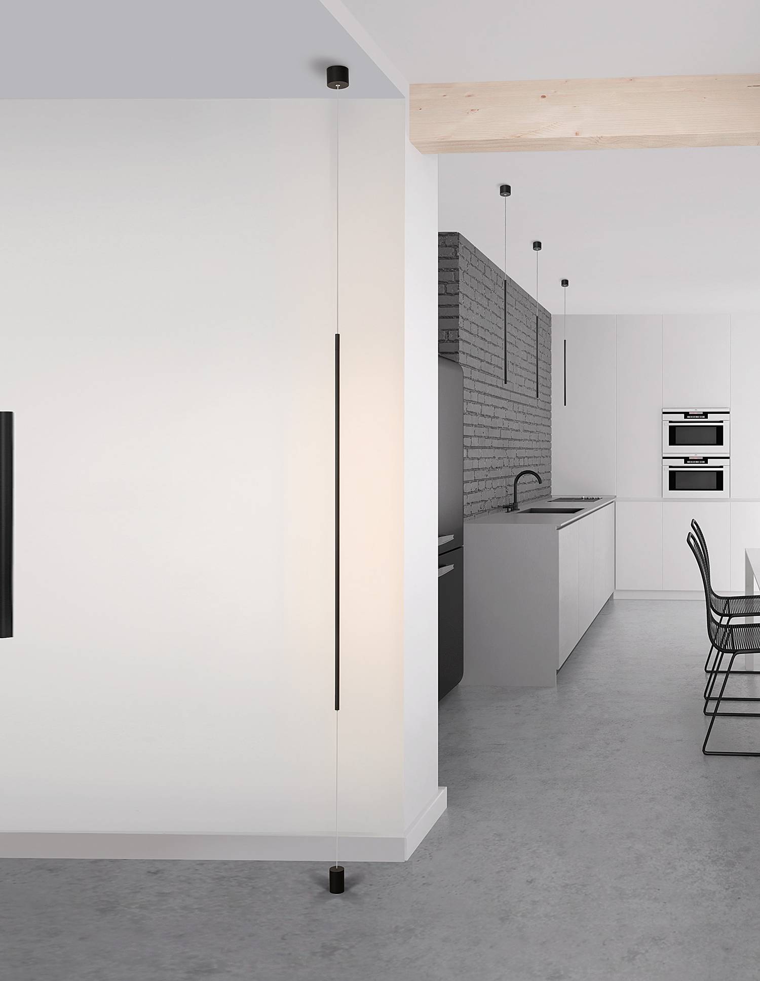 home24 Deckenleuchte Elettra Ø 7cm Schwarz/Schwarz Kabel ABS, Fassung ABS, Baldachin Aluminium, Gehäuse Leuchte Aluminium Nicht austauschbare LEDs home24 Deckenleuchte Elettra Ø 7cm Schwarz/Schwarz Kabel ABS, Fassung ABS, Baldachin Aluminium, Gehäuse Leuchte Aluminium Nicht austauschbare LEDs von home24