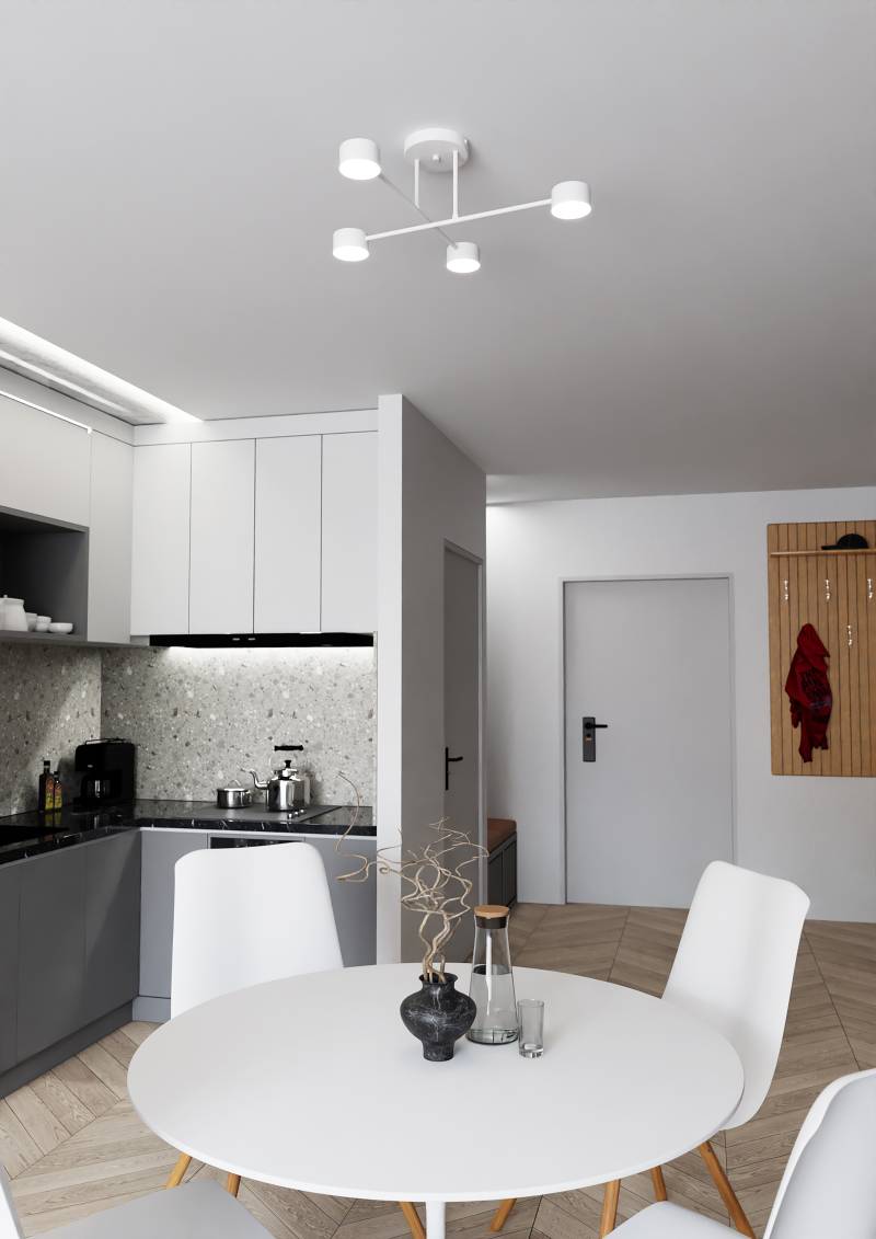 home24 Deckenleuchte Halo 60 x 20 x 60cm Weiß/Weiß 4 Material: Metall Metallart: Stahl Oberfläche Metall: Pulverbeschichtet Glühlampe GX53 home24 Deckenleuchte Halo 60 x 20 x 60cm Weiß/Weiß 4 Material: Metall Metallart: Stahl Oberfläche Metall: Pulverbeschichtet Glühlampe GX53 von home24