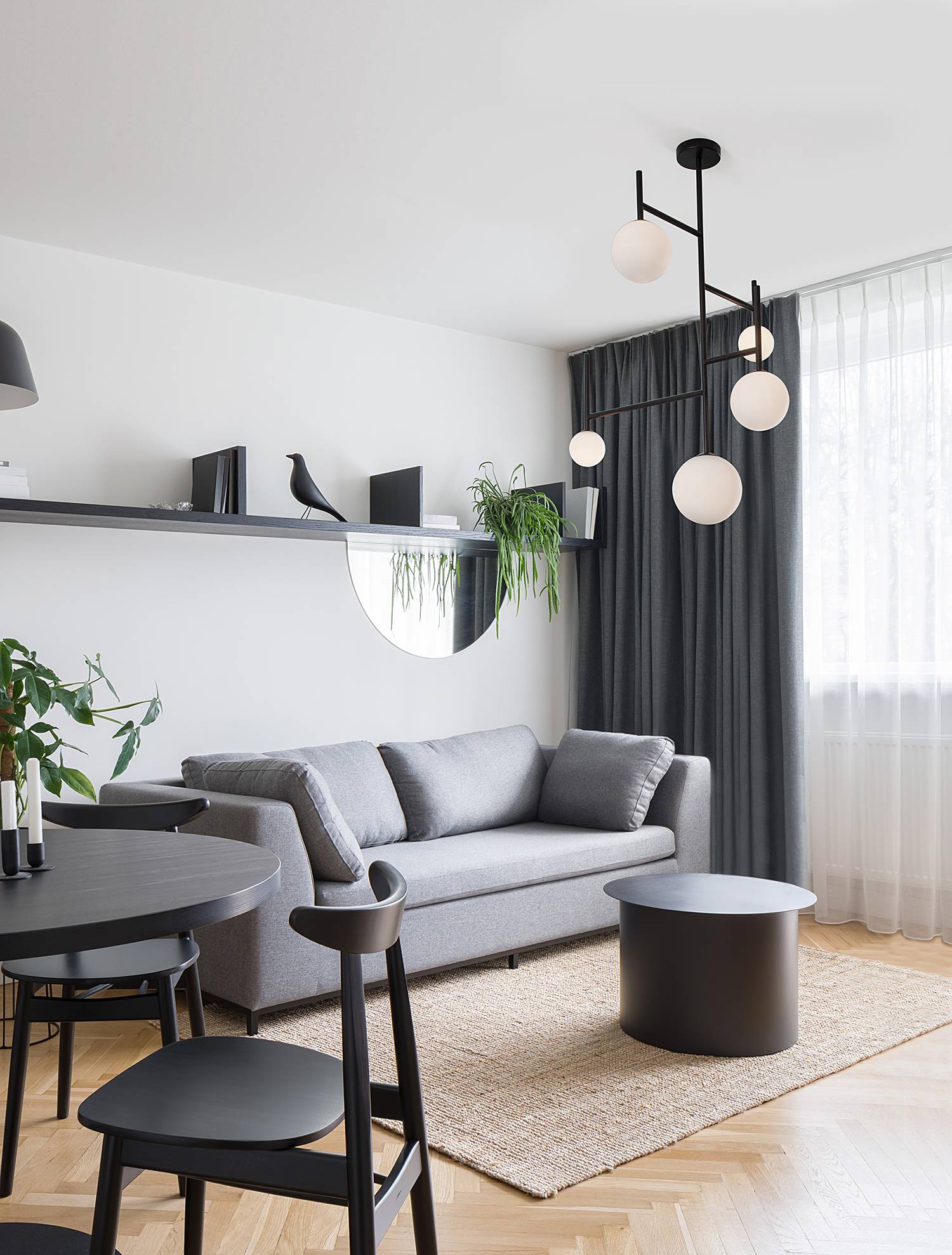 home24 Deckenleuchte Licato Typ A Ø 73cm Schwarz/Schwarz Kabel ABS, Fassung ABS, Baldachin Aluminium, Gehäuse Leuchte Aluminium LED/Smart home24 Deckenleuchte Licato Typ A Ø 73cm Schwarz/Schwarz Kabel ABS, Fassung ABS, Baldachin Aluminium, Gehäuse Leuchte Aluminium LED/Smart von home24