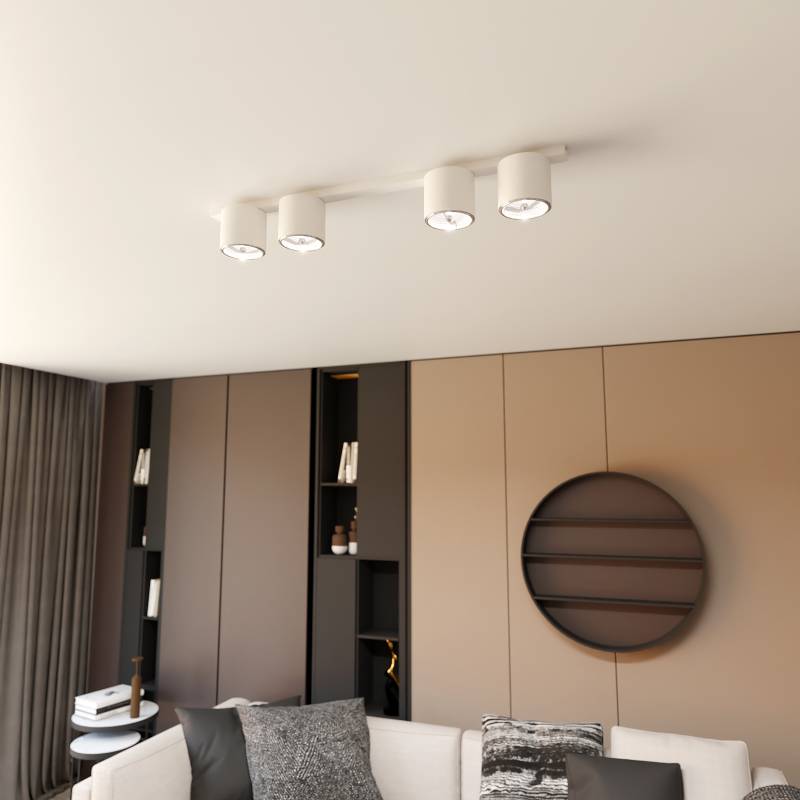 home24 Deckenleuchte Nano 90 x 12 x 12cm Weiß/Weiß 4 Material: Metall Metallart: Stahl Oberfläche Metall: Pulverbeschichtet Glühlampe QR111 home24 Deckenleuchte Nano 90 x 12 x 12cm Weiß/Weiß 4 Material: Metall Metallart: Stahl Oberfläche Metall: Pulverbeschichtet Glühlampe QR111 von home24