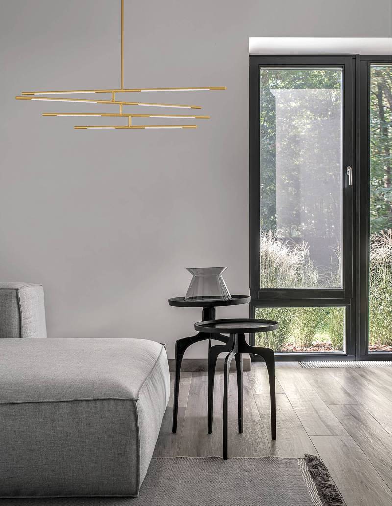 home24 Deckenleuchte Raccio 80 x 81 x 84cm Gold/Gold 8 Kabel ABS, Fassung ABS, Baldachin Aluminium, Gehäuse Leuchte Aluminium Nicht austauschbare LEDs home24 Deckenleuchte Raccio 80 x 81 x 84cm Gold/Gold 8 Kabel ABS, Fassung ABS, Baldachin Aluminium, Gehäuse Leuchte Aluminium Nicht austauschbare LEDs von home24