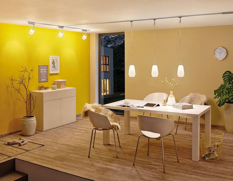 home24 Deckenleuchte Spot Blossom 7 x 13 x 12cm Weiß/Silber/Weiß/Chrom Aluminium, lackiert Satiniertes Glas G9 von home24