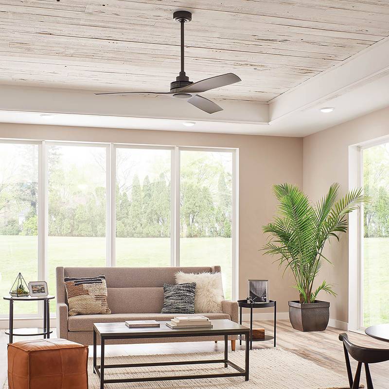 home24 Deckenventilator Ried 142 x 36 x 142cm von home24