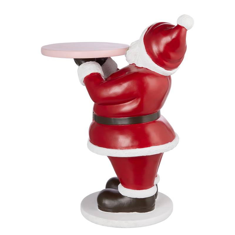 home24 Deko Santa mit Tablett 34 x 43 x 21cm Rot/Rot home24 Deko Santa mit Tablett 34 x 43 x 21cm Rot/Rot von home24