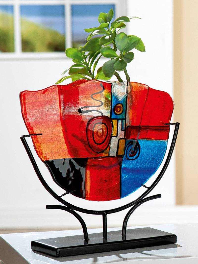 home24 Deko-Vase New Life 46 x 50 x 11cm Multicolor von home24