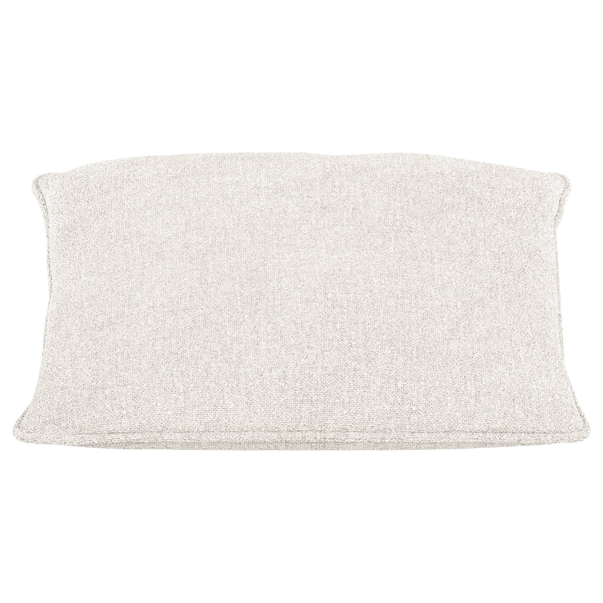 home24 Dekokissen 2er-Set Beige 75 x 17 x 75cm Bouclé Stoff Helay von home24