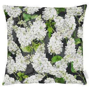 home24 Dekokissen 6820 Grün/Grün 39 x 39cm Mischgewebe von home24