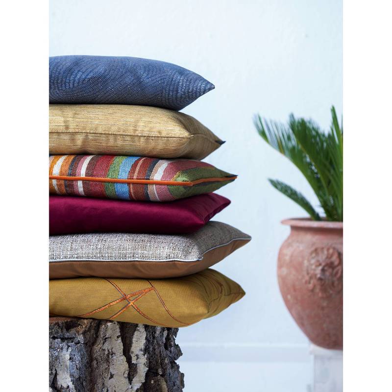 home24 Dekokissen Alessio Silber/Lichtgrau 45 x 45cm Strukturstoff home24 Dekokissen Alessio Silber/Lichtgrau 45 x 45cm Strukturstoff von home24