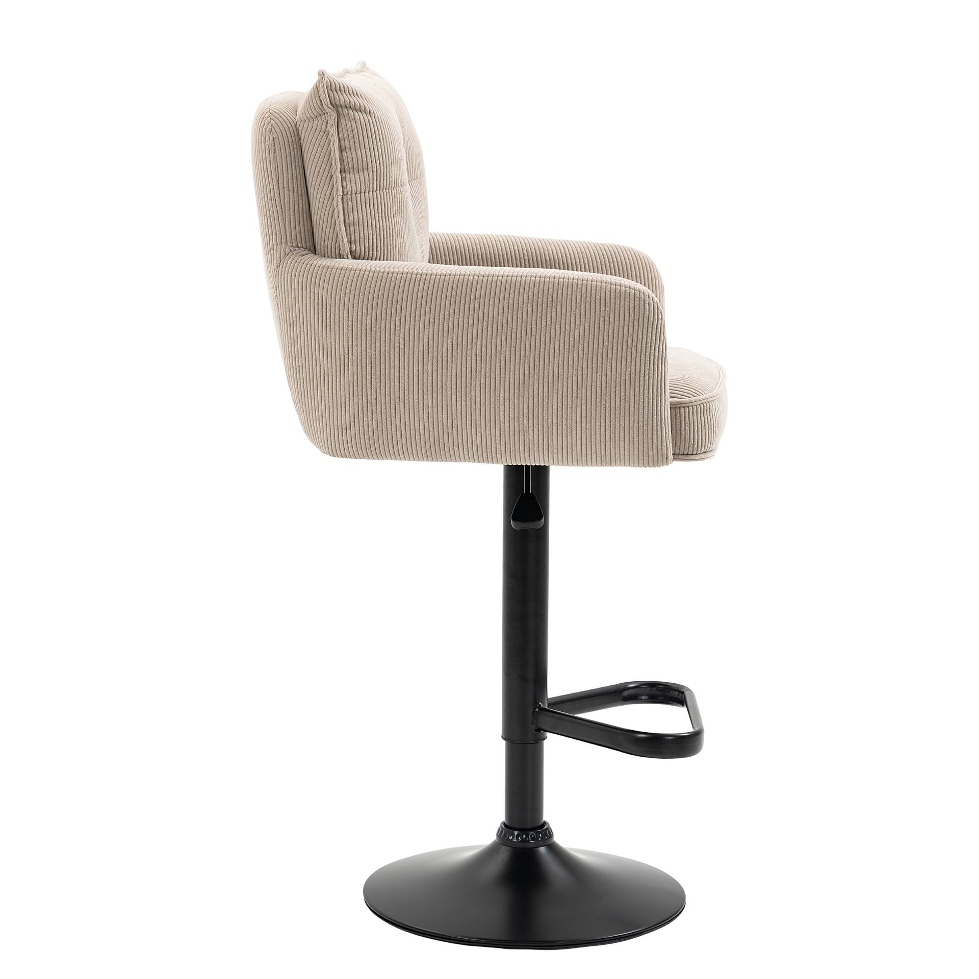 home24 Drehbarer Barstuhl DIDRIP 2er-Set 54 x 98 x 58cm Cappuccino Teller home24 Drehbarer Barstuhl DIDRIP 2er-Set 54 x 98 x 58cm Cappuccino Teller von home24