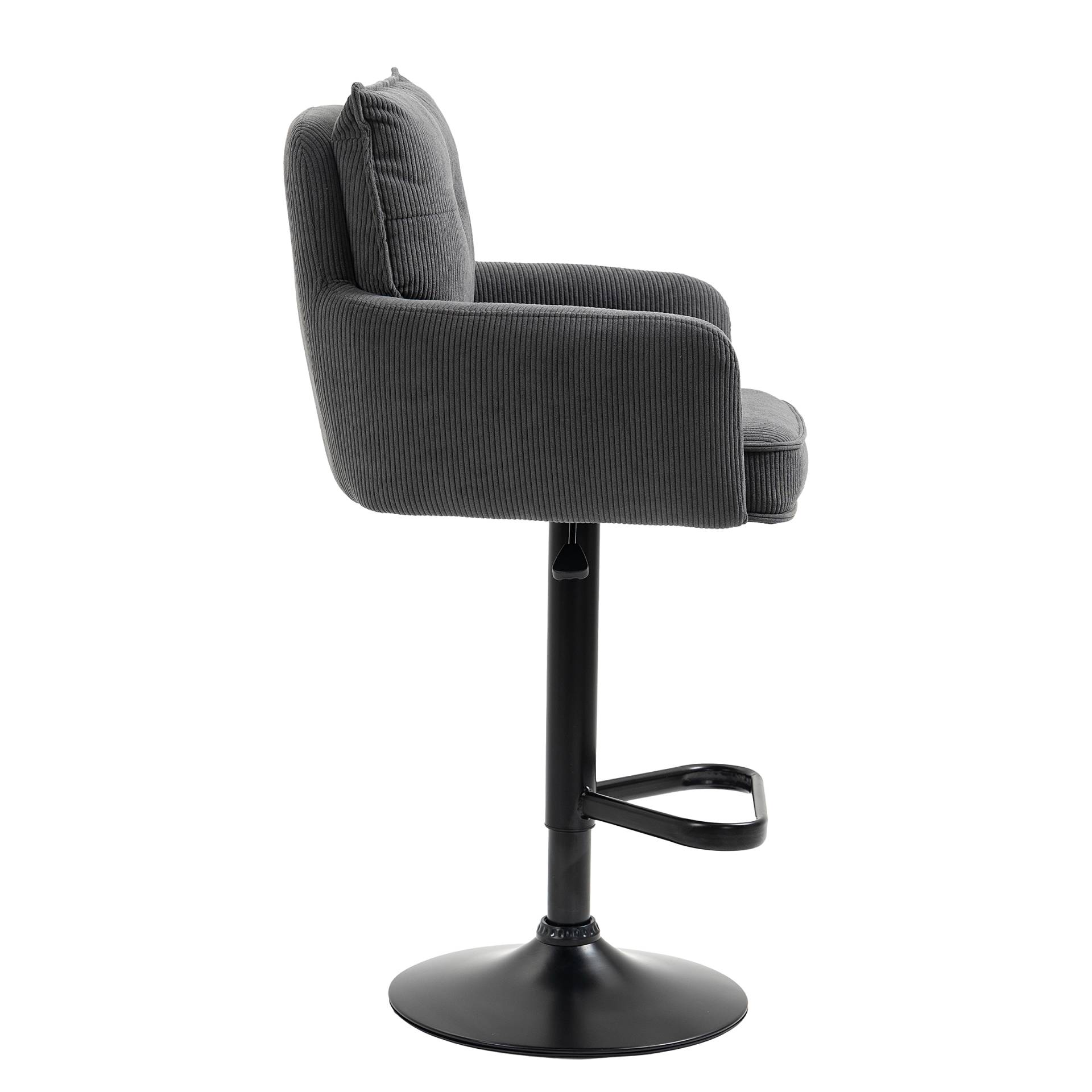 home24 Drehbarer Barstuhl DIDRIP 2er-Set 54 x 98 x 58cm Grau home24 Drehbarer Barstuhl DIDRIP 2er-Set 54 x 98 x 58cm Grau von home24