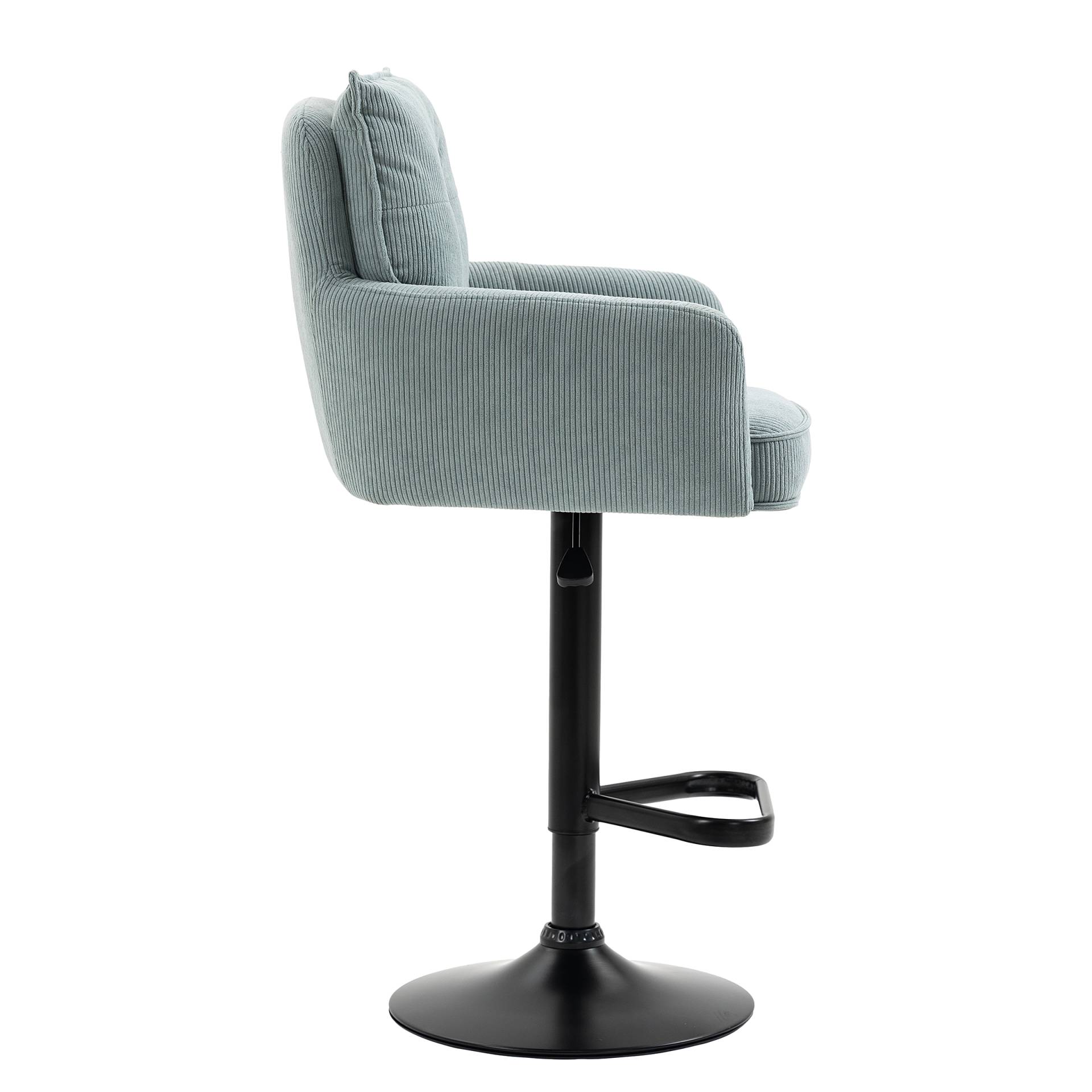 home24 Drehbarer Barstuhl DIDRIP 2er-Set 54 x 98 x 58cm Mintgrün Teller home24 Drehbarer Barstuhl DIDRIP 2er-Set 54 x 98 x 58cm Mintgrün Teller von home24