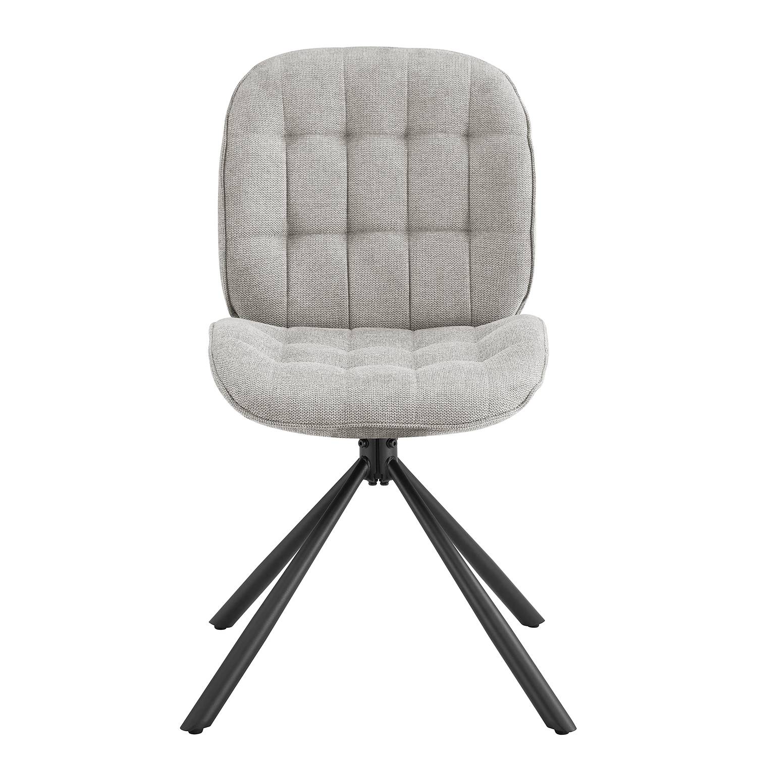 home24 Drehbarer Polsterstuhl Zankor 2er-Set 48 x 85 x 58cm Grau/Grau home24 Drehbarer Polsterstuhl Zankor 2er-Set 48 x 85 x 58cm Grau/Grau von home24