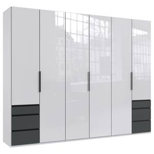 home24 Drehtürenschrank Level36 - 236 cm Typ A 300cm Weiß/Glas Weiß ohne Spiegeltür/-en home24 Drehtürenschrank Level36 - 236 cm Typ A 300cm Weiß/Glas Weiß ohne Spiegeltür/-en von home24
