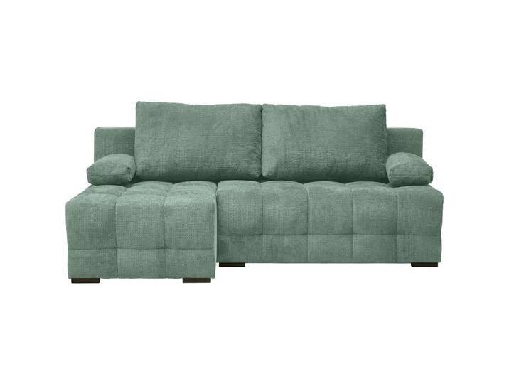 home24 ECKSOFA, Dunkelgrün, 3-Sitzer, Füllung: Faserbällchen, Schaumstoffflocken,Faserbällchen, Schaumstoffflocken, Ottomane links, L-Form, 204x145 home24 ECKSOFA, Dunkelgrün, 3-Sitzer, Füllung: Faserbällchen, Schaumstoffflocken,Faserbällchen, Schaumstoffflocken, Ottomane links, L-Form, 204x145 von home24