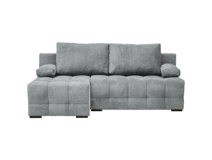 home24 ECKSOFA, Grau, 3-Sitzer, Füllung: Faserbällchen, Schaumstoffflocken,Faserbällchen, Schaumstoffflocken, Ottomane links, L-Form, 204x145 cm, home24 ECKSOFA, Grau, 3-Sitzer, Füllung: Faserbällchen, Schaumstoffflocken,Faserbällchen, Schaumstoffflocken, Ottomane links, L-Form, 204x145 cm, von home24