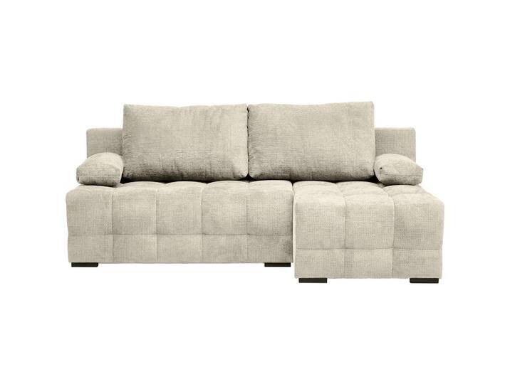 home24 ECKSOFA, Greige, 3-Sitzer, Füllung: Faserbällchen, Schaumstoffflocken,Faserbällchen, Schaumstoffflocken, L-Form, Ottomane rechts, 204x145 cm, home24 ECKSOFA, Greige, 3-Sitzer, Füllung: Faserbällchen, Schaumstoffflocken,Faserbällchen, Schaumstoffflocken, L-Form, Ottomane rechts, 204x145 cm, von home24