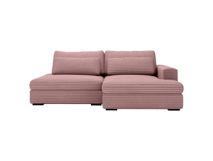 home24 ECKSOFA, Rosa, 3-Sitzer, Füllung: Schaumstoffflocken,Schaumstoffflocken, Ottomane rechts, L-Form, 223x158 cm, Typenauswahl, Stoffauswahl, home24 ECKSOFA, Rosa, 3-Sitzer, Füllung: Schaumstoffflocken,Schaumstoffflocken, Ottomane rechts, L-Form, 223x158 cm, Typenauswahl, Stoffauswahl, von home24