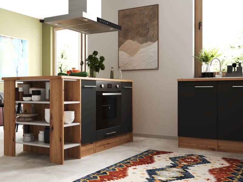 home24 Eckküche Hilde mit Kücheninsel Kombi A 280cm Grau/Grau home24 Eckküche Hilde mit Kücheninsel Kombi A 280cm Grau/Grau von home24