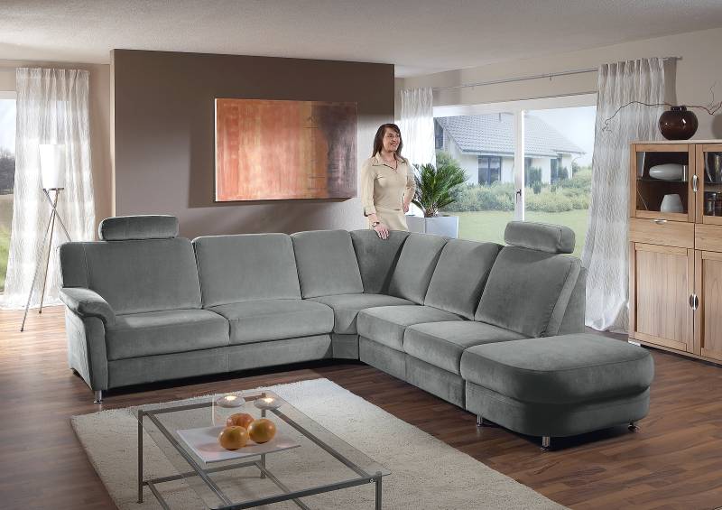 home24 Ecksofa Palta mit opt. Schlaffunktion Grau Microfaser Enja 269 x 91 x 287cm Schlaffunktion davorstehend links mit Schlaffunktion mit Kopfstütze home24 Ecksofa Palta mit opt. Schlaffunktion Grau Microfaser Enja 269 x 91 x 287cm Schlaffunktion davorstehend links mit Schlaffunktion mit Kopfstütze von home24