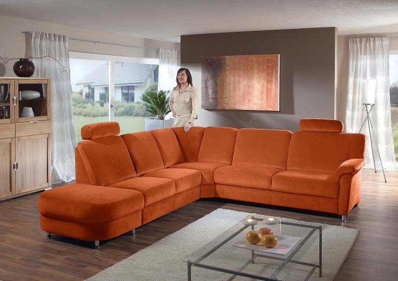 home24 Ecksofa Palta mit opt. Schlaffunktion Kupfer Microfaser Enja 287 x 91 x 269cm Schlaffunktion davorstehend rechts mit Schlaffunktion mit home24 Ecksofa Palta mit opt. Schlaffunktion Kupfer Microfaser Enja 287 x 91 x 269cm Schlaffunktion davorstehend rechts mit Schlaffunktion mit von home24