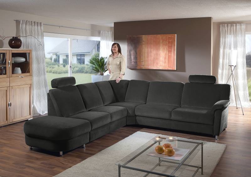 home24 Ecksofa Palta mit opt. Schlaffunktion Schwarz Microfaser Enja 287 x 91 x 269cm Schlaffunktion davorstehend rechts mit Schlaffunktion mit home24 Ecksofa Palta mit opt. Schlaffunktion Schwarz Microfaser Enja 287 x 91 x 269cm Schlaffunktion davorstehend rechts mit Schlaffunktion mit von home24