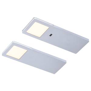 home24 Einbauleuchte Carlos 2er-Set 19 x 7 x 0cm Silber Kupfer, lackiert Polycarbonat LED LED-Platine home24 Einbauleuchte Carlos 2er-Set 19 x 7 x 0cm Silber Kupfer, lackiert Polycarbonat LED LED-Platine von home24