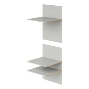 home24 Einlegeboden 3-er Set 57 x 80 x 49cm Grau/Lichtgrau home24 Einlegeboden 3-er Set 57 x 80 x 49cm Grau/Lichtgrau von home24